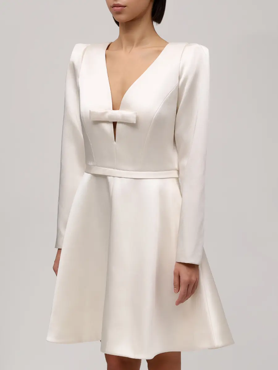 Платье из вискозы