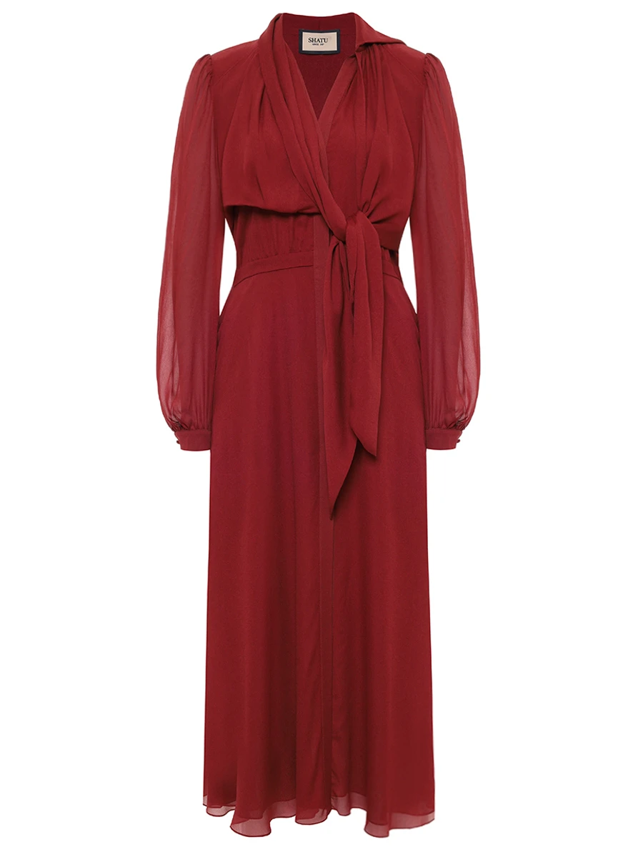 Платье из вискозы