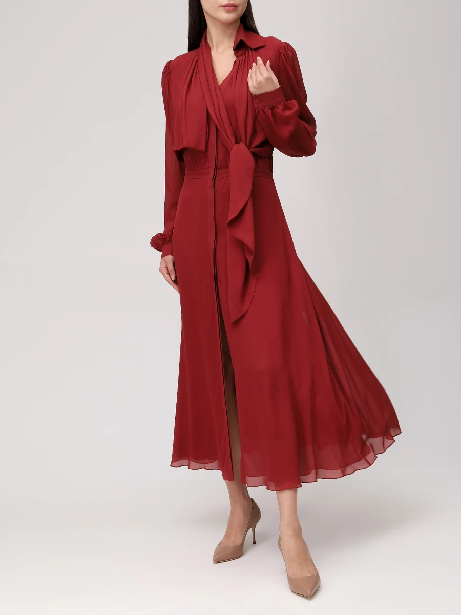 Платье из вискозы