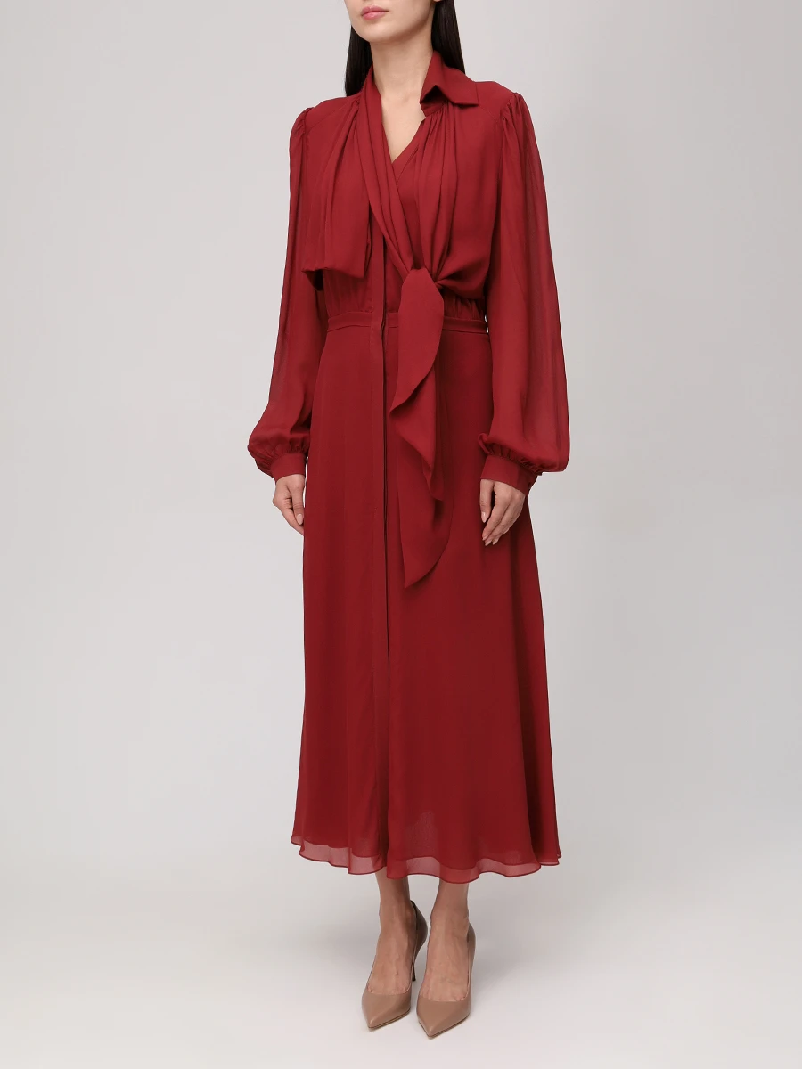 Платье из вискозы