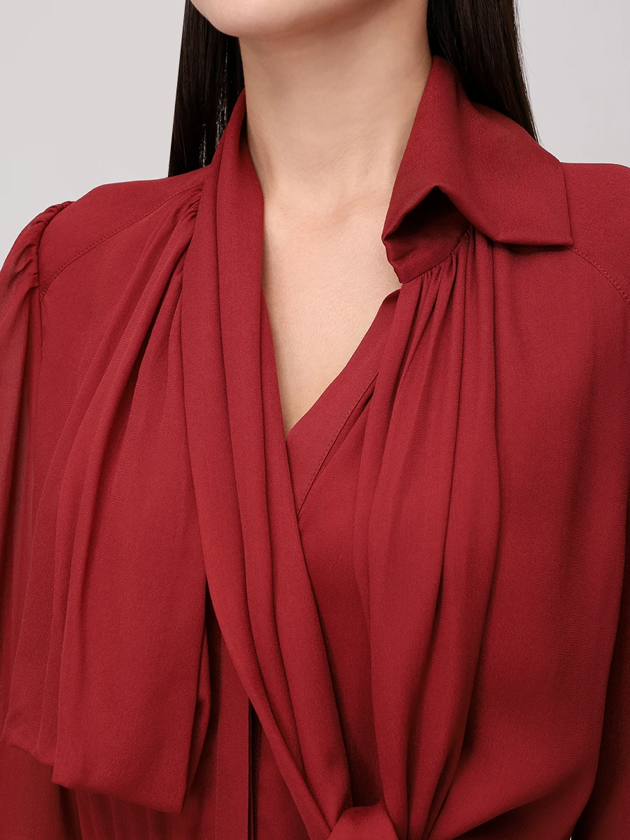 Платье из вискозы