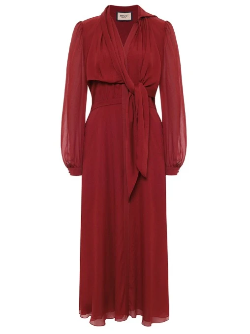 Платье из вискозы SHATU