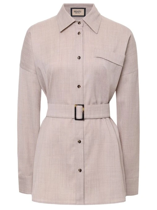 Рубашка шерстяная SHATU