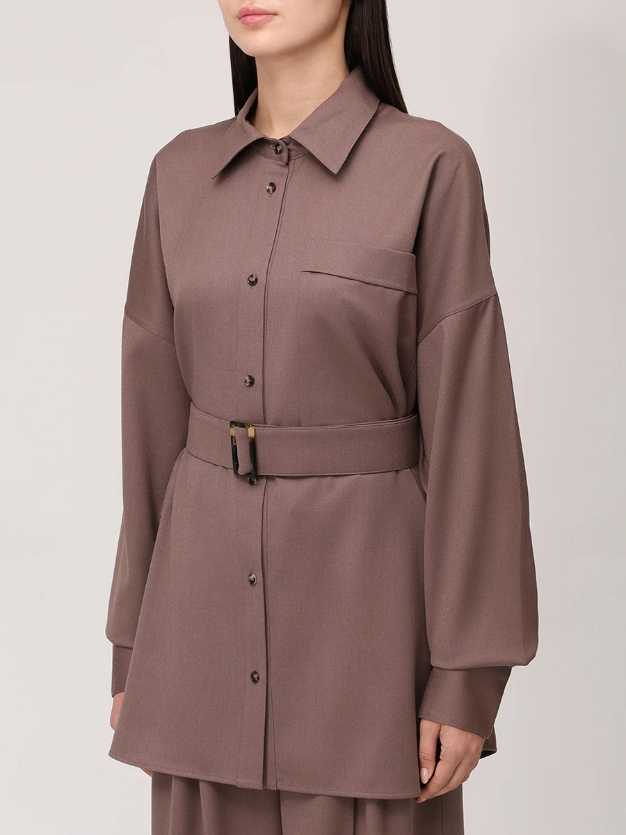 Рубашка шерстяная