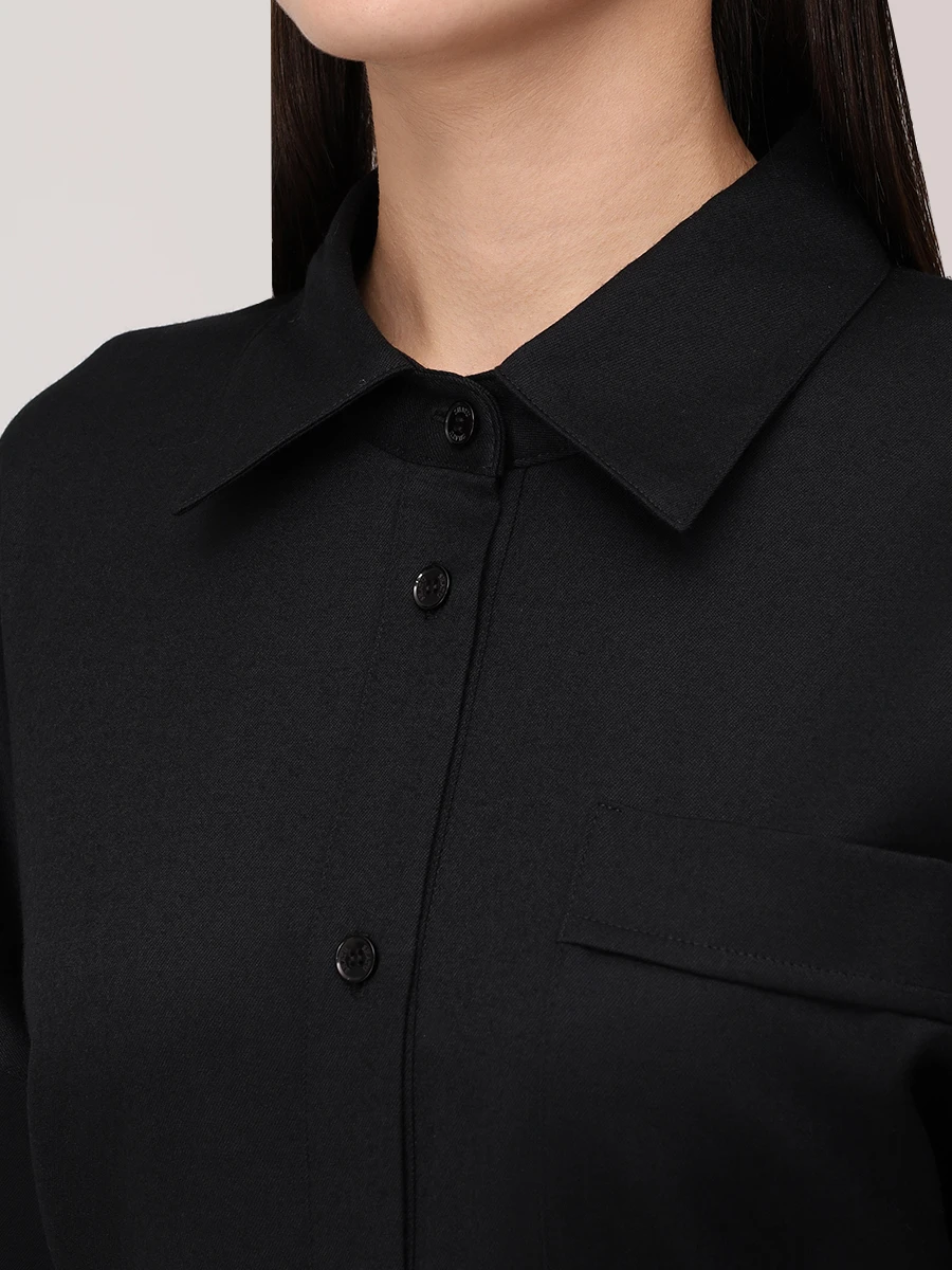 Рубашка шерстяная