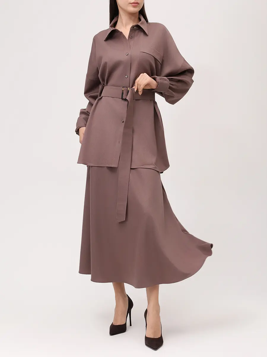 Юбка шерстяная