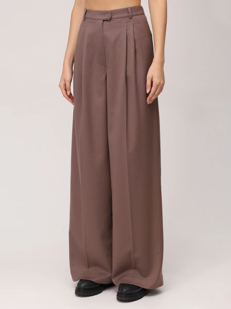 Брюки шерстяные