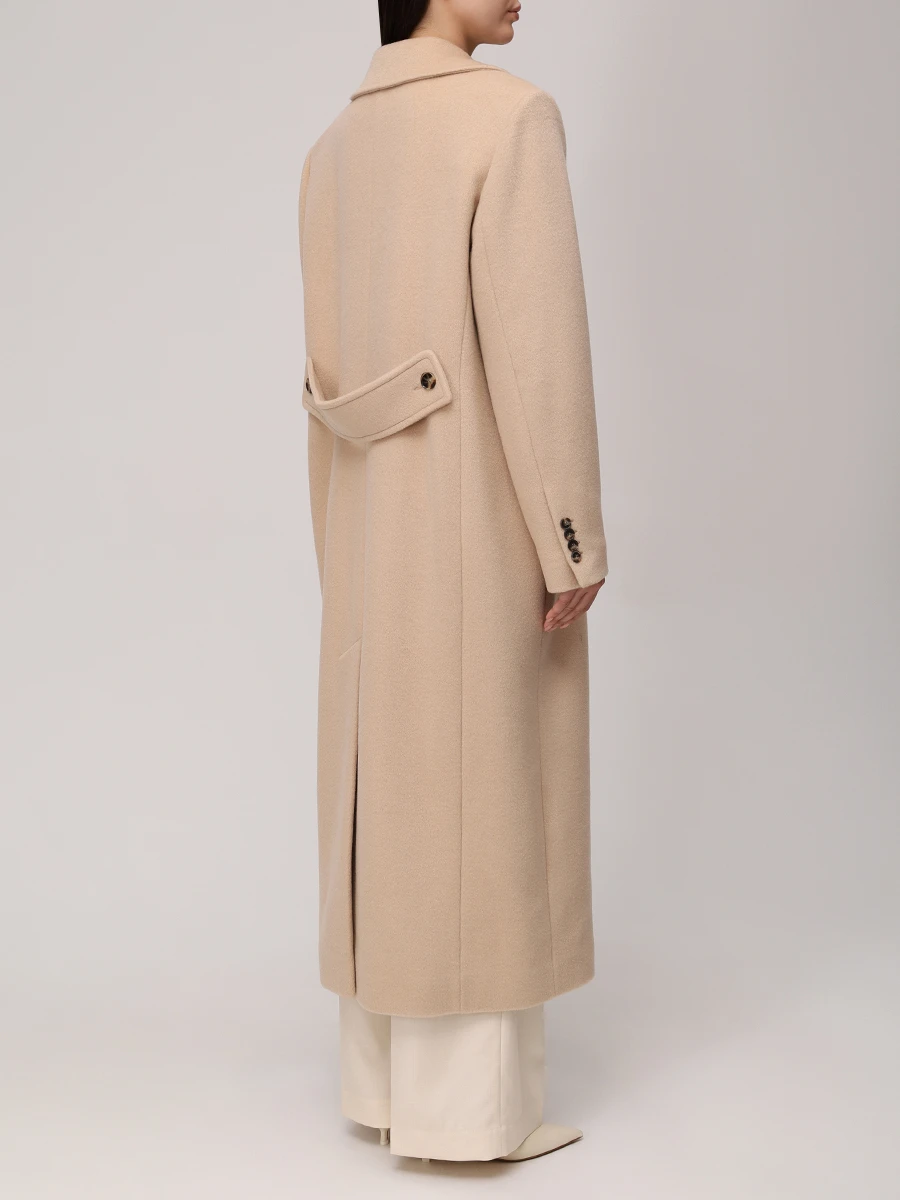 Пальто шерстяное