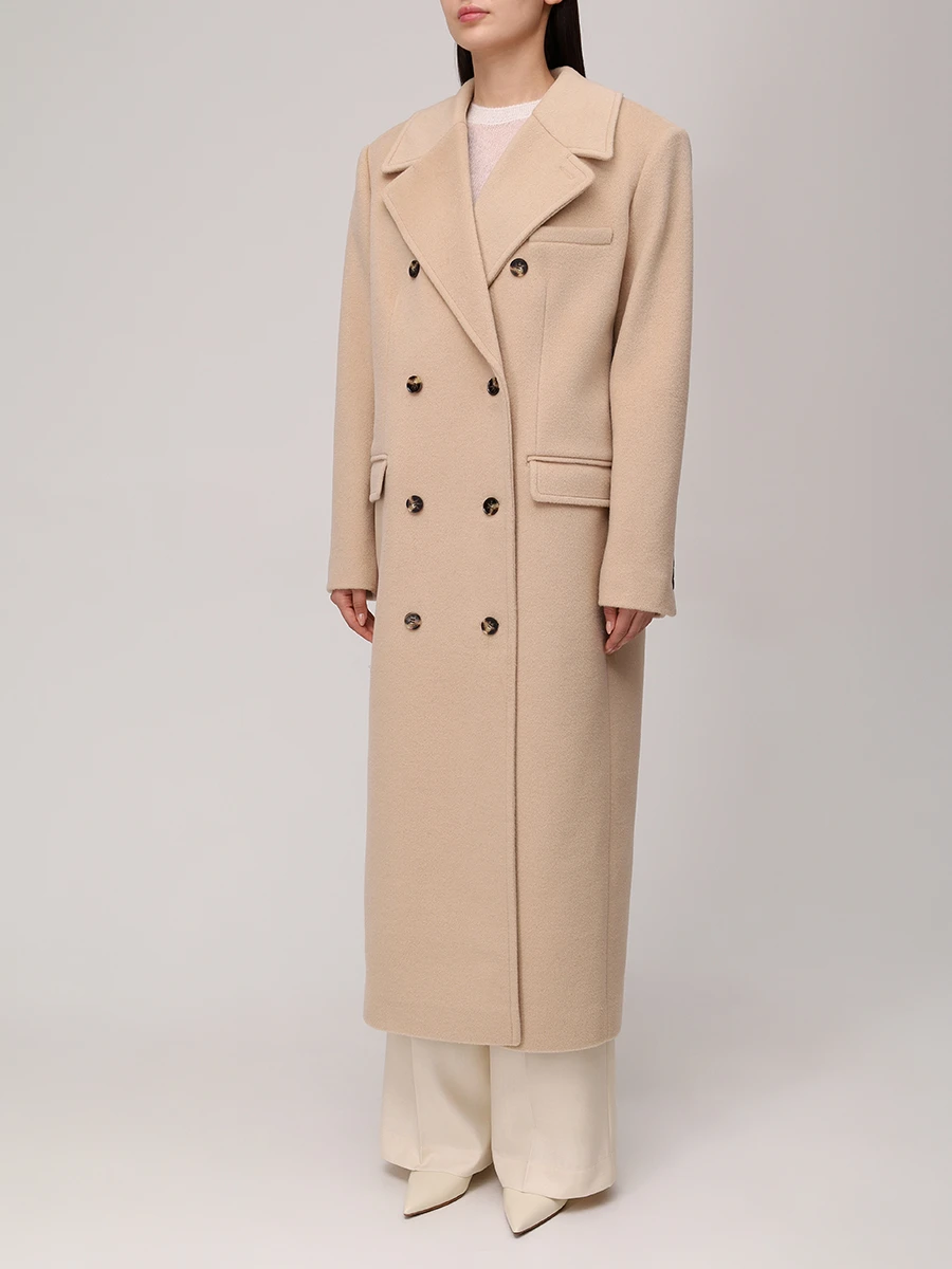 Пальто шерстяное