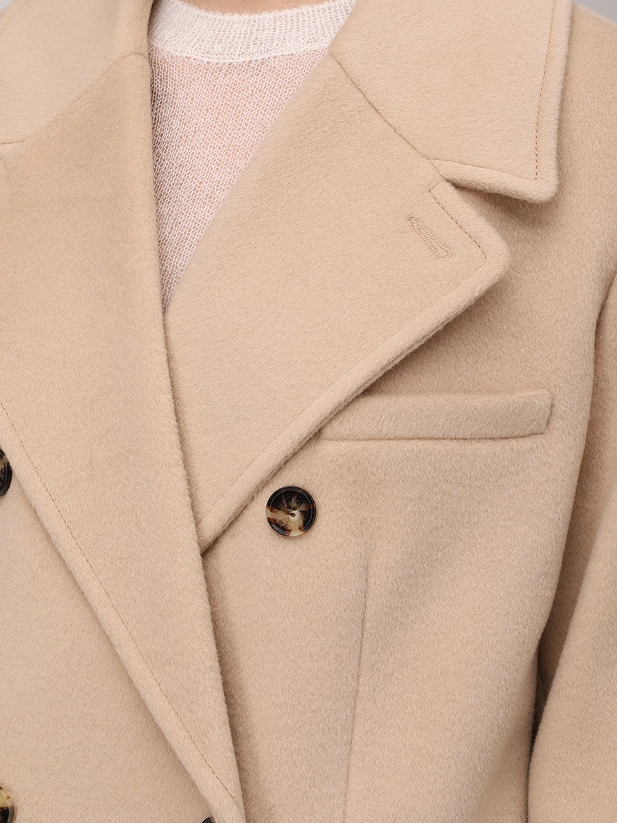 Пальто шерстяное