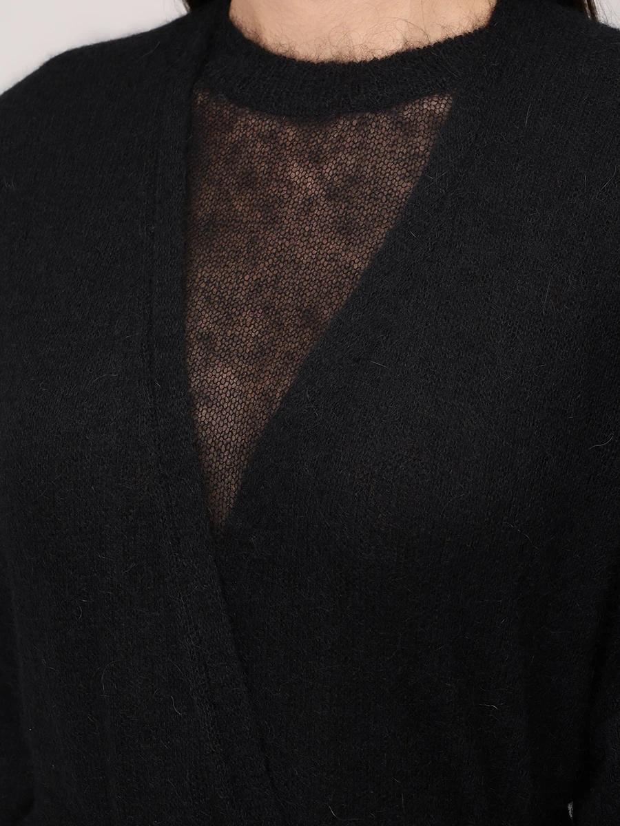 Кардиган из мохера