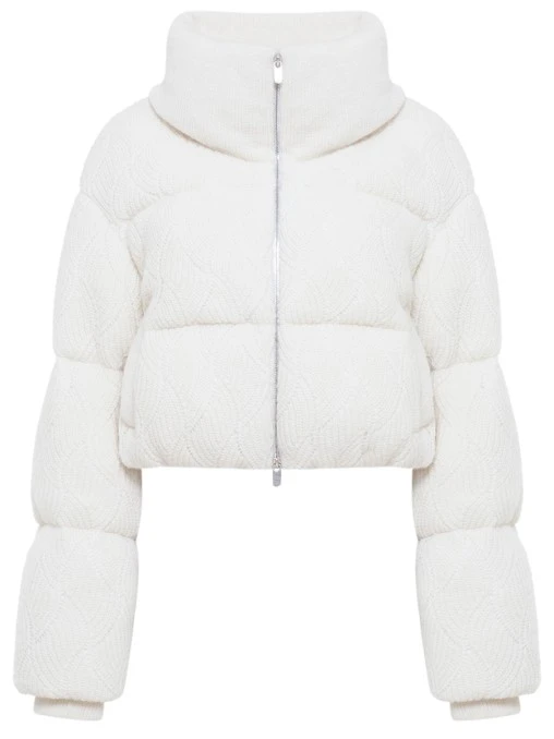 Пуховик вязаный AMMONIT