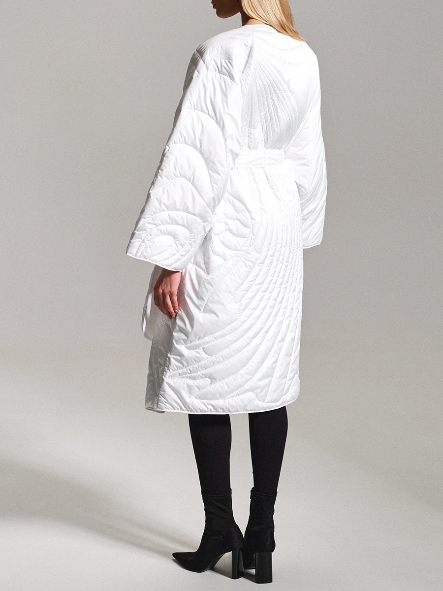 Пальто стеганое