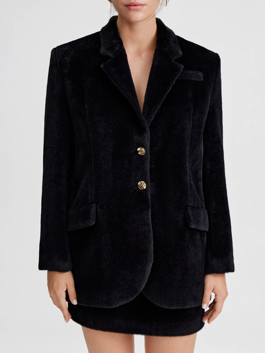 Пиджак из шерсти альпака