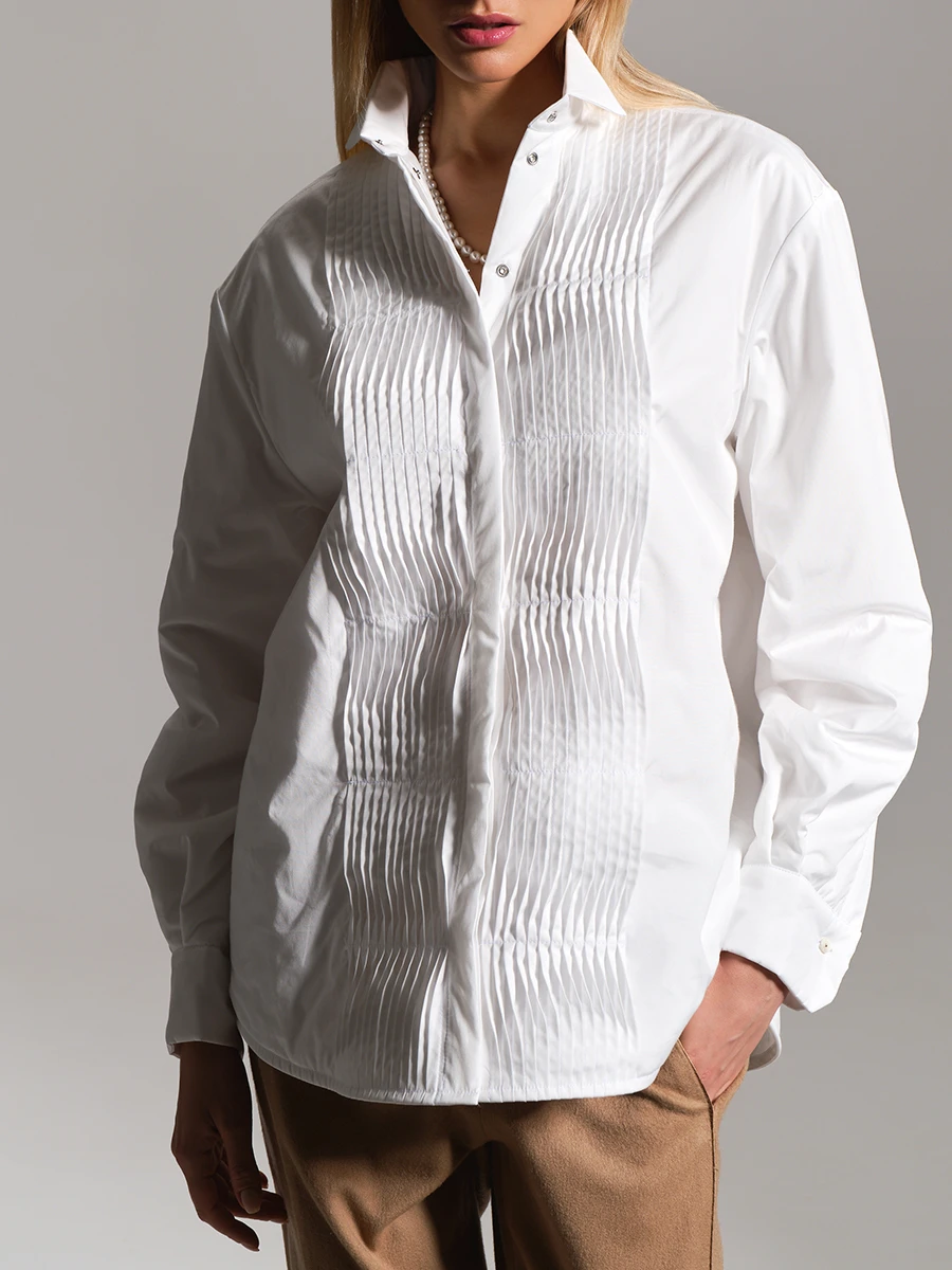 Рубашка хлопковая Архитектоника