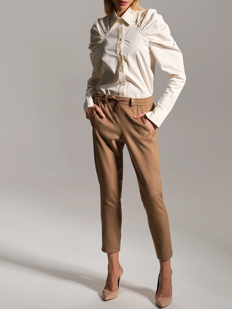 Брюки-чинос кашемировые