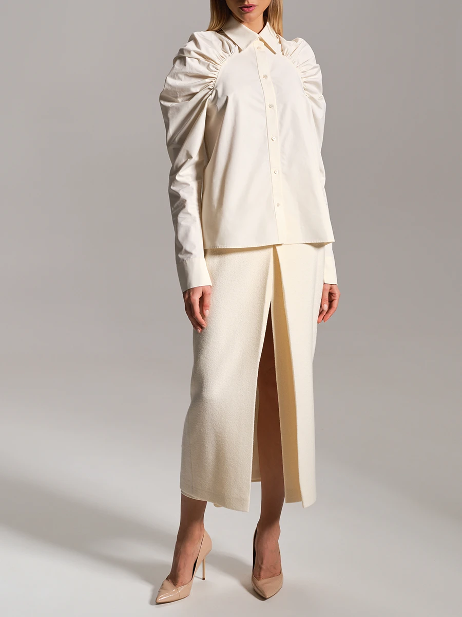 Юбка шерстяная