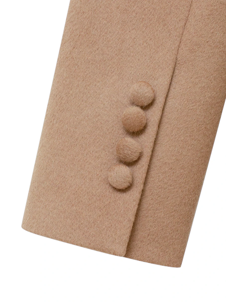 Пальто-жакет из шерсти и кашемира