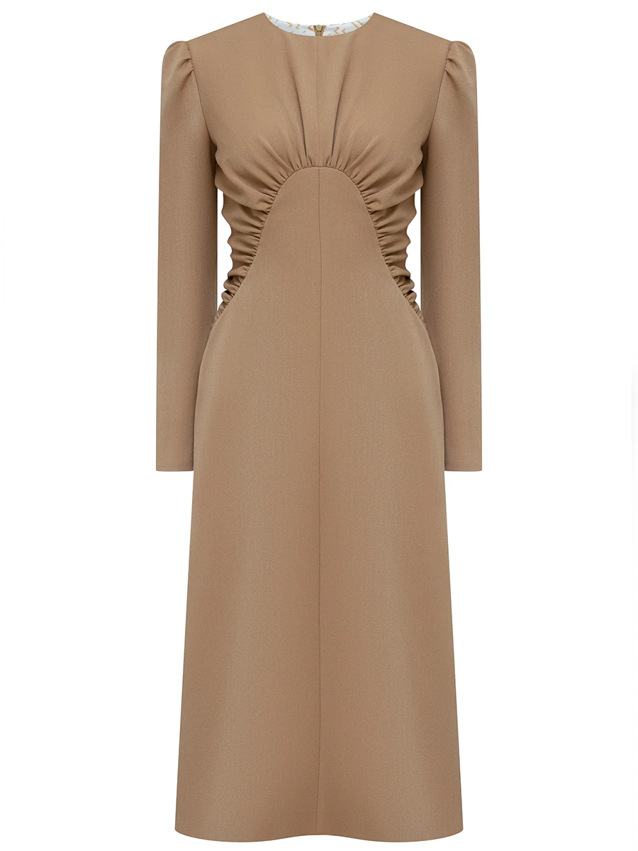 Платье с драпировкой