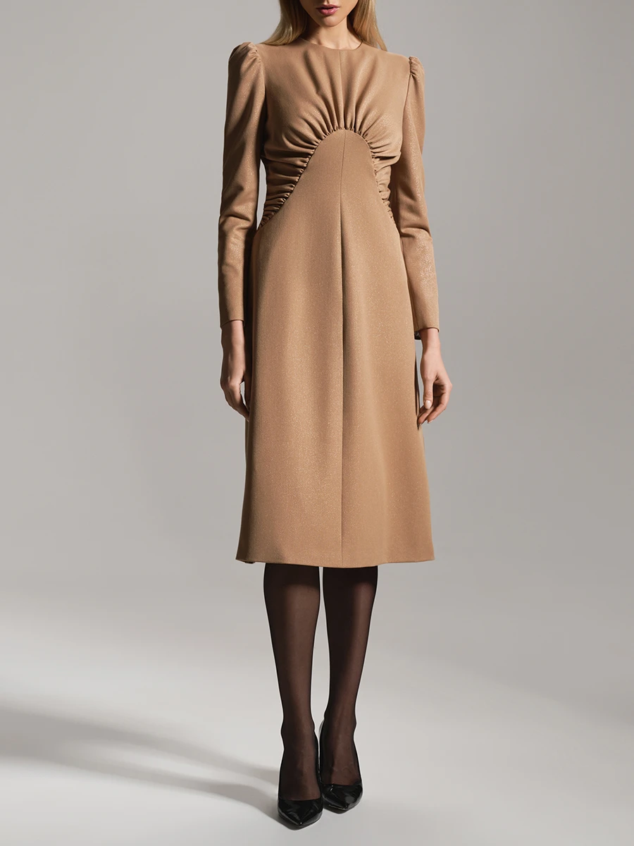 Платье с драпировкой