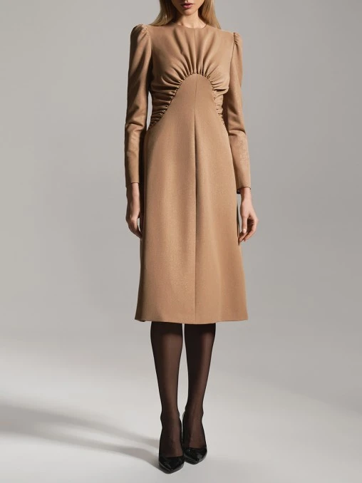 Платье с драпировкой AMMONIT