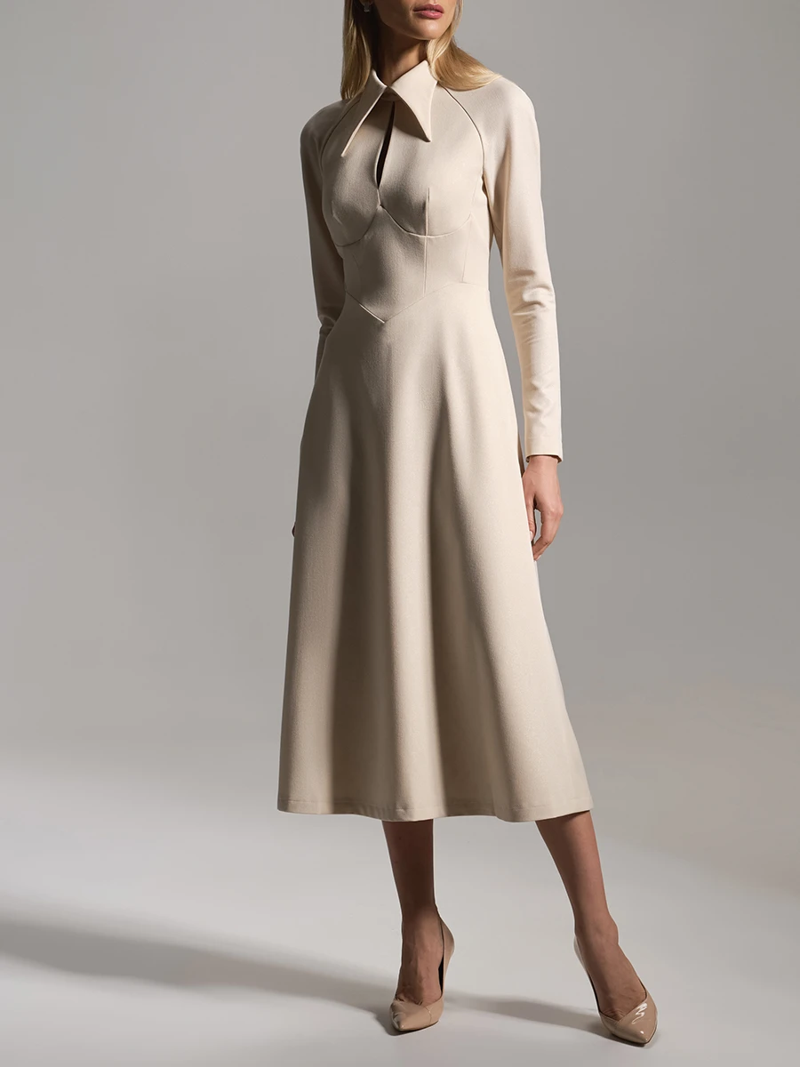 Платье с люрексом