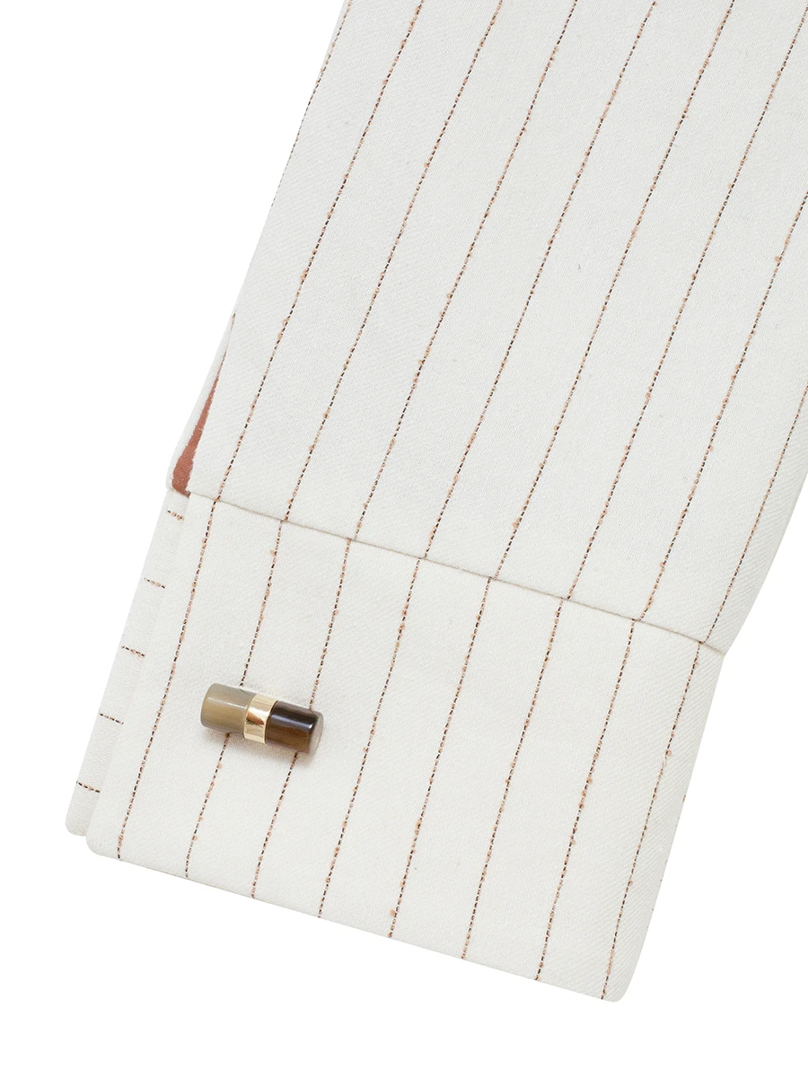 Платье-рубашка в полоску