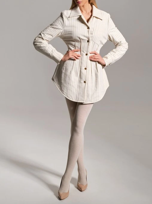 Платье-рубашка в полоску AMMONIT