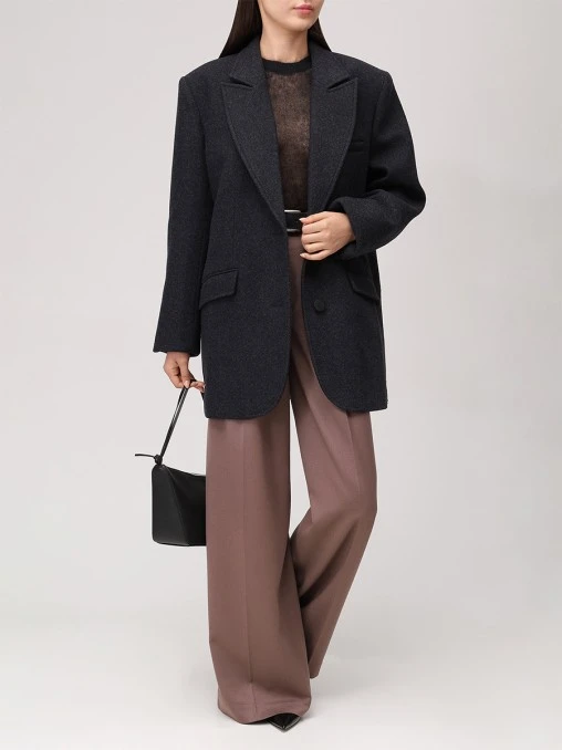 Полупальто шерстяное LAROOM