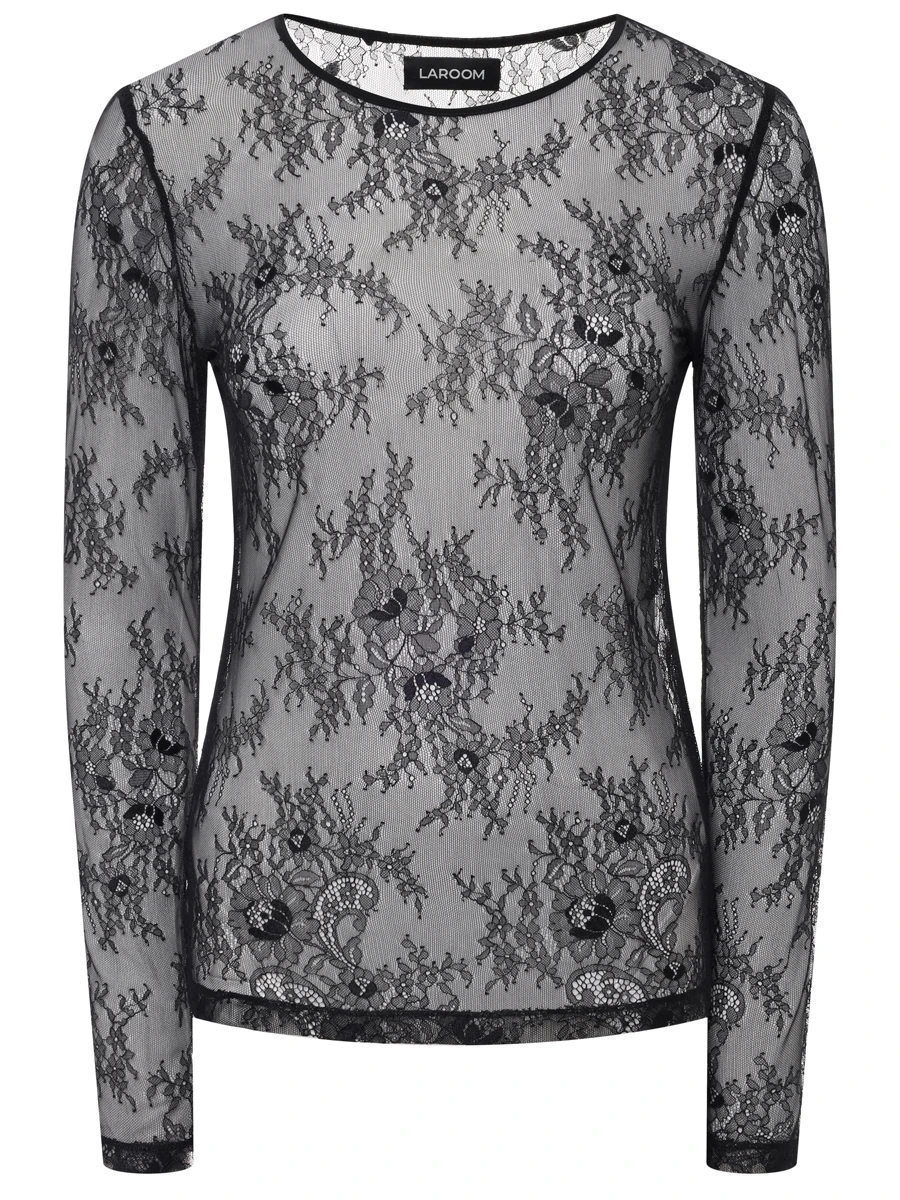 Блуза из гипюра