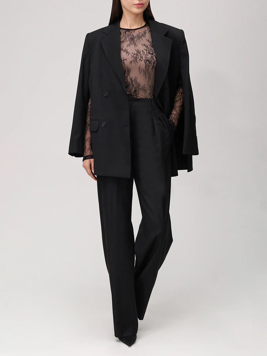 Блуза из гипюра