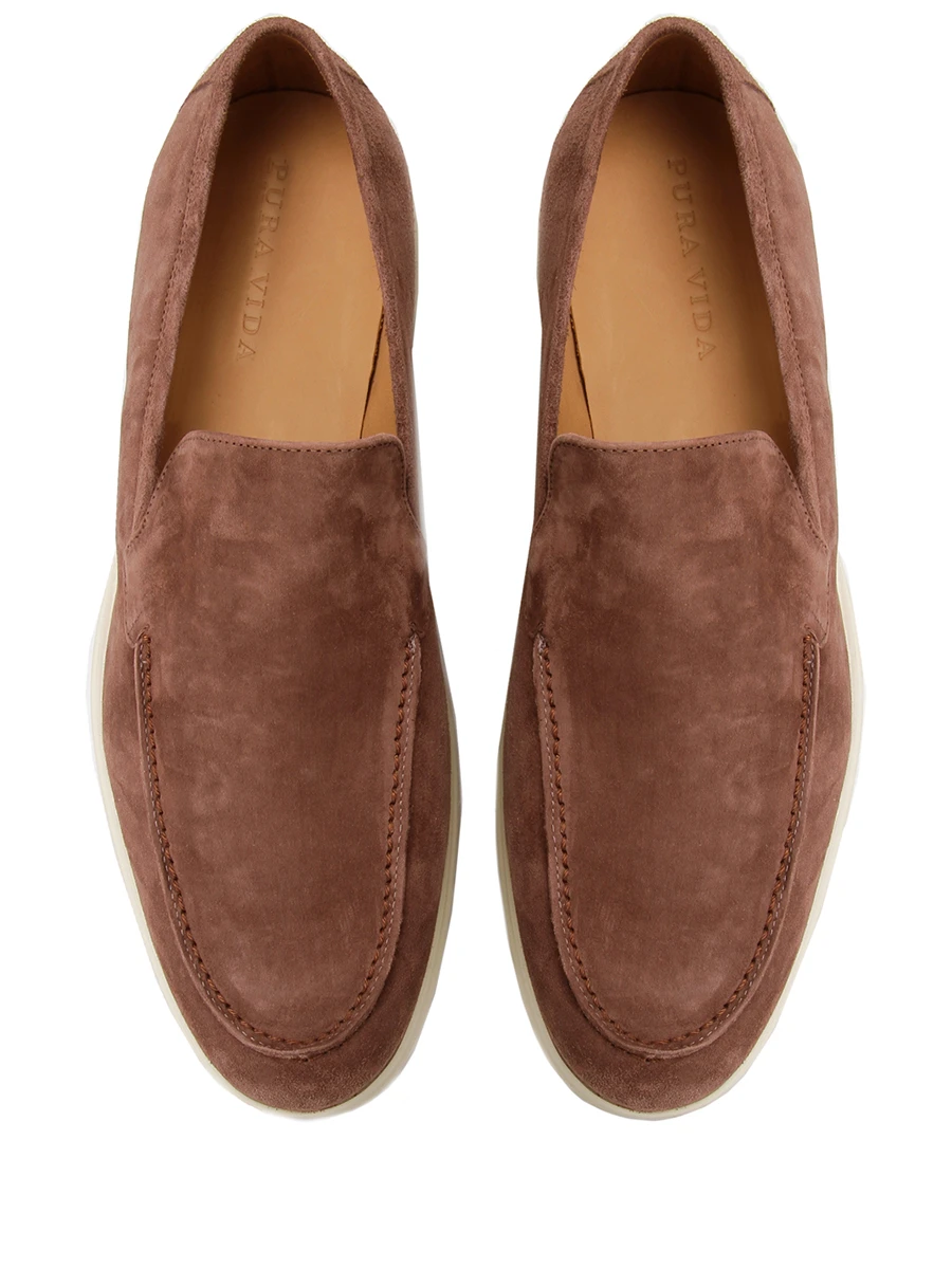 Лоферы LISA замшевые