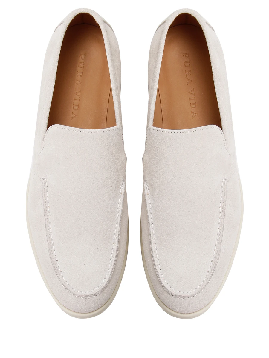 Лоферы LISA замшевые