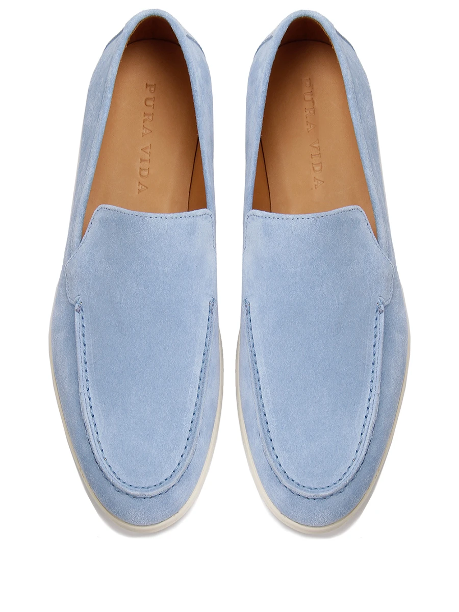 Лоферы LISA замшевые