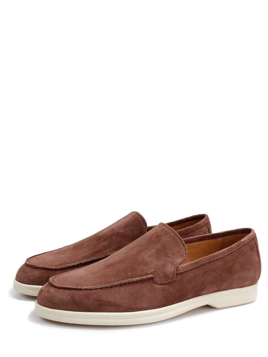 Лоферы LORENZO замшевые