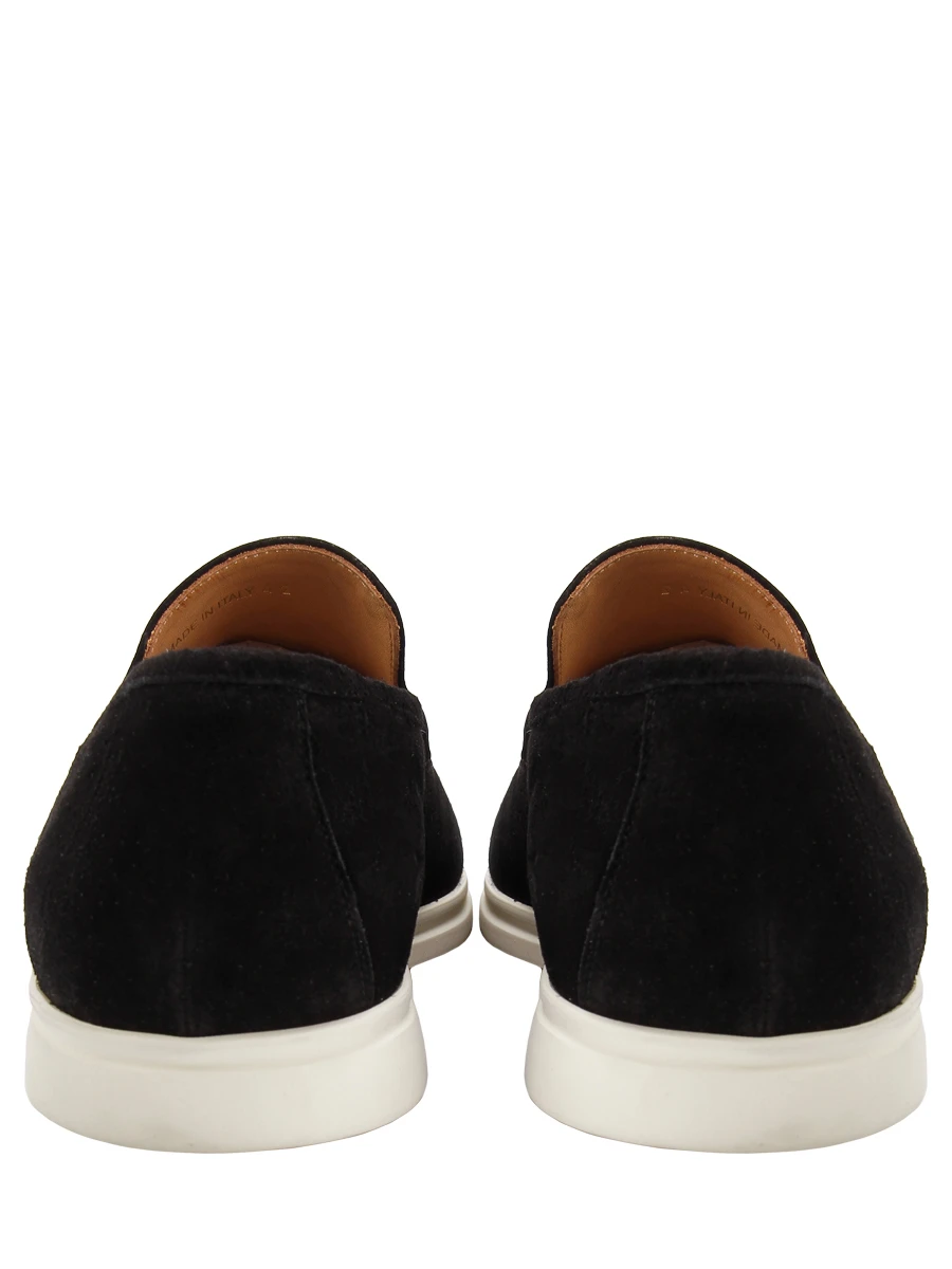 Лоферы LORENZO замшевые