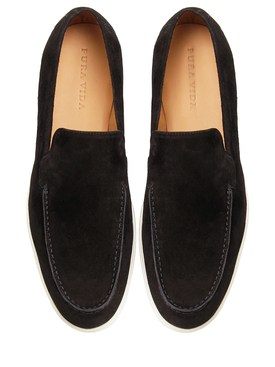 Лоферы LORENZO замшевые