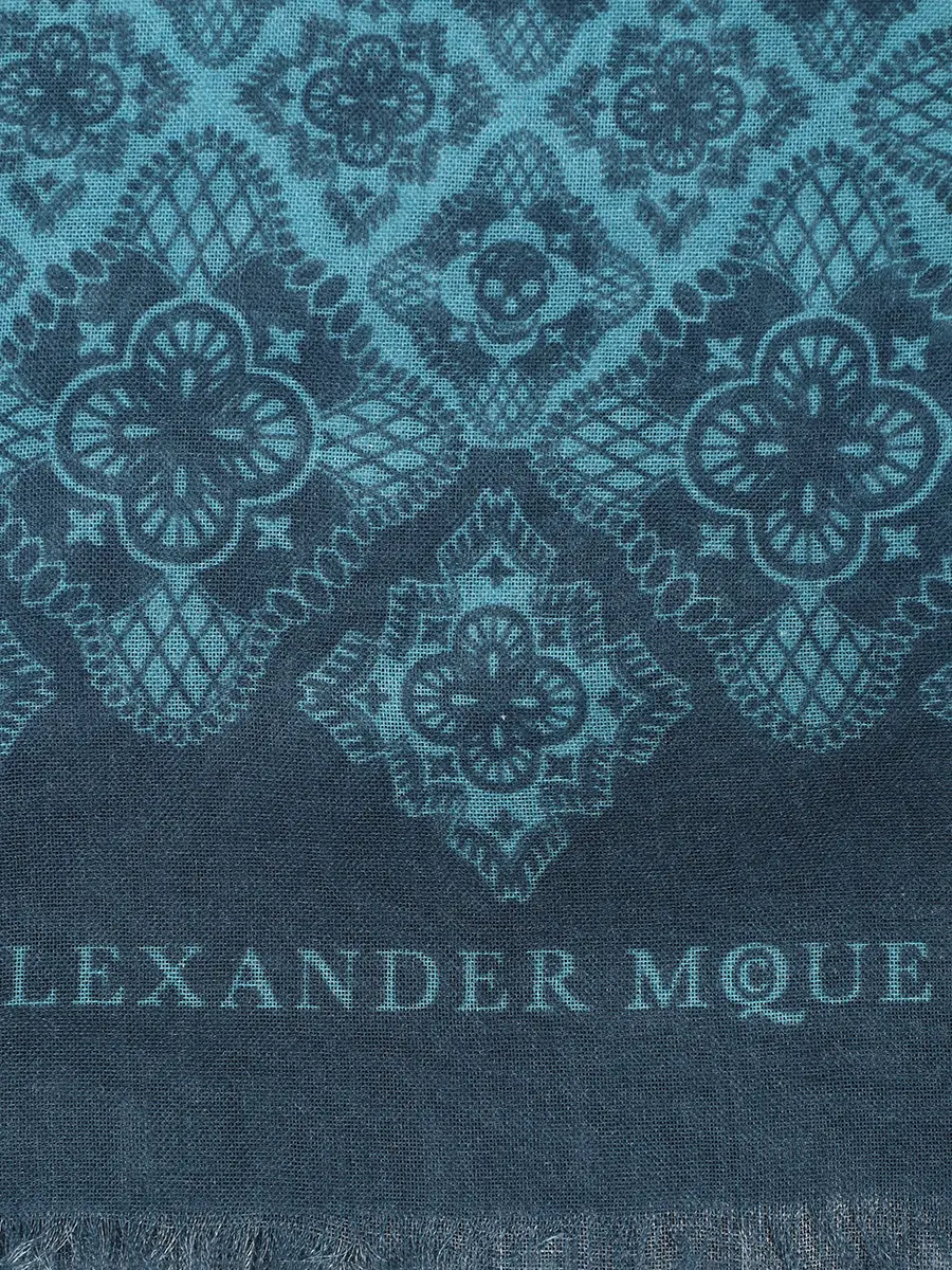 Палантин с принтом