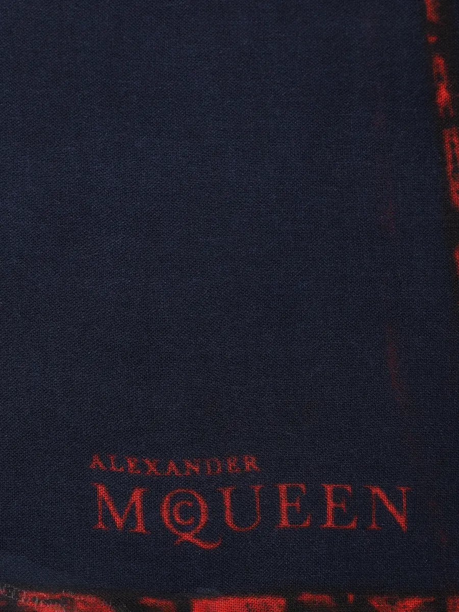 Палантин с принтом