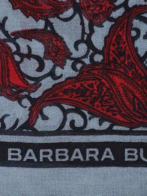 Палантин с принтом BARBARA BUI