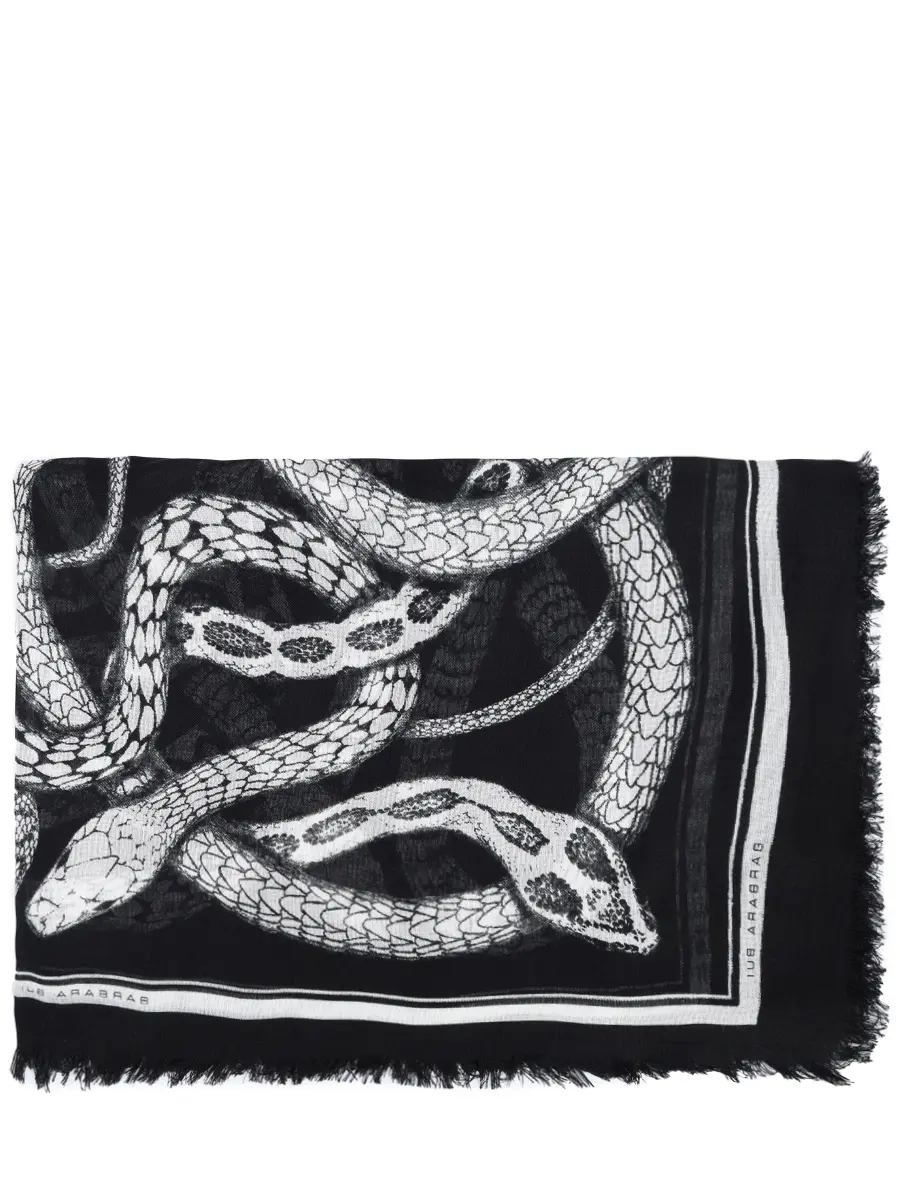 Палантин с принтом