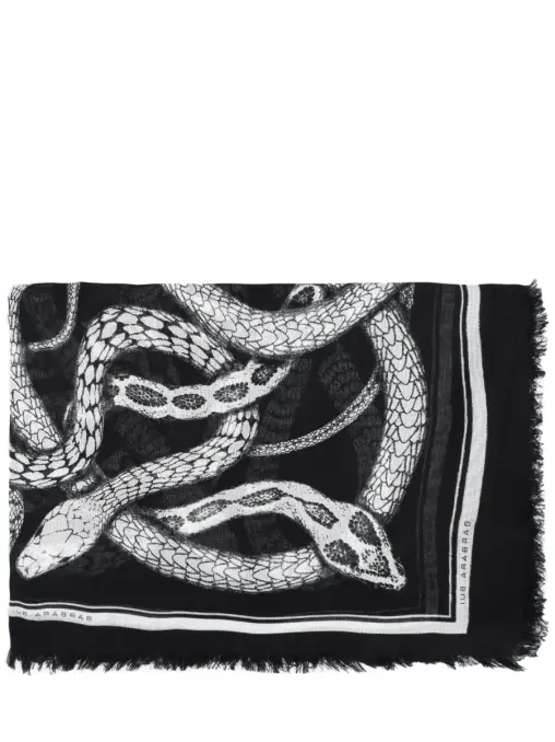Палантин с принтом BARBARA BUI