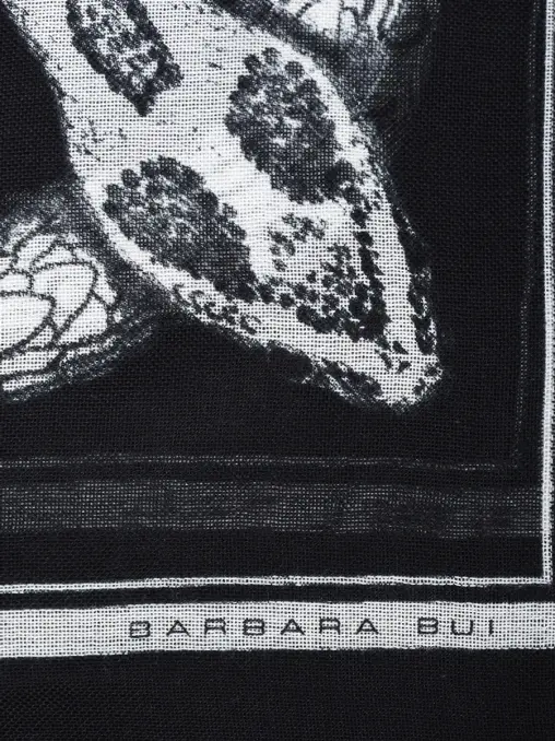 Палантин с принтом BARBARA BUI