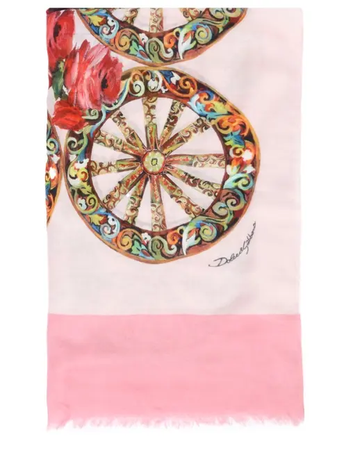 Платок с принтом DOLCE & GABBANA