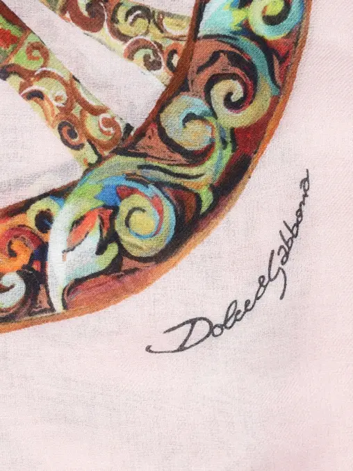 Платок с принтом DOLCE & GABBANA