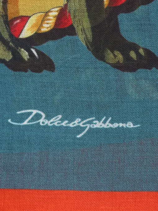 Палантин с принтом DOLCE & GABBANA