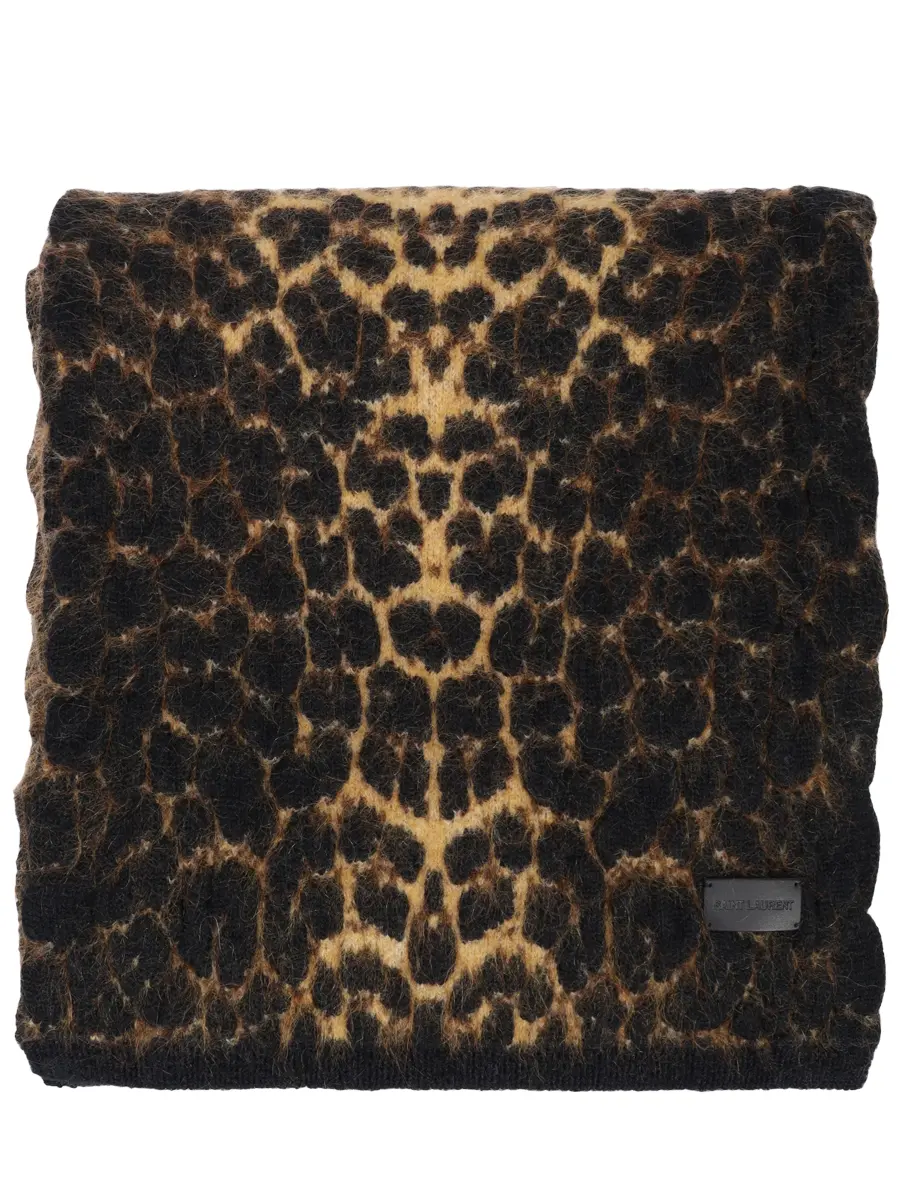 Шарф шерстяной