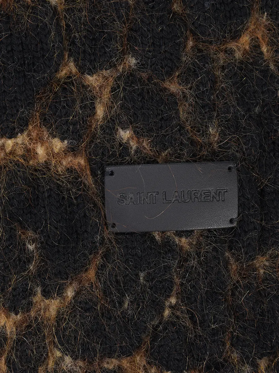 Шарф шерстяной