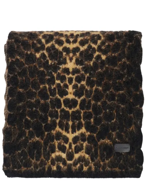 Шарф шерстяной SAINT LAURENT