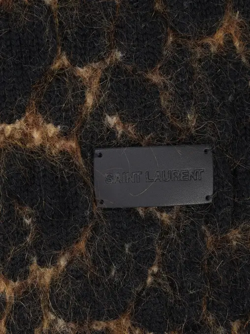 Шарф шерстяной SAINT LAURENT